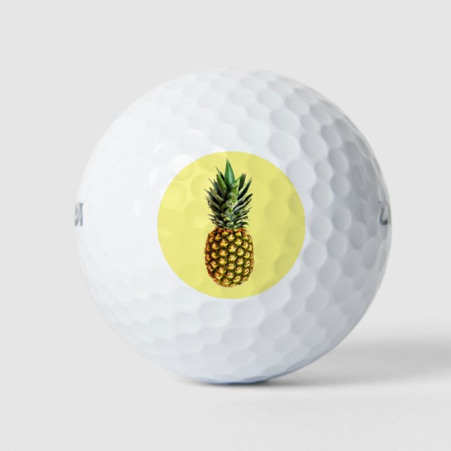 Impresión única de piña juego de bolas de golf ide (Anverso)