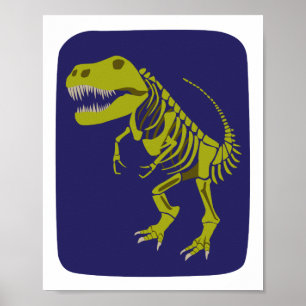Impresión verde en T-Rex