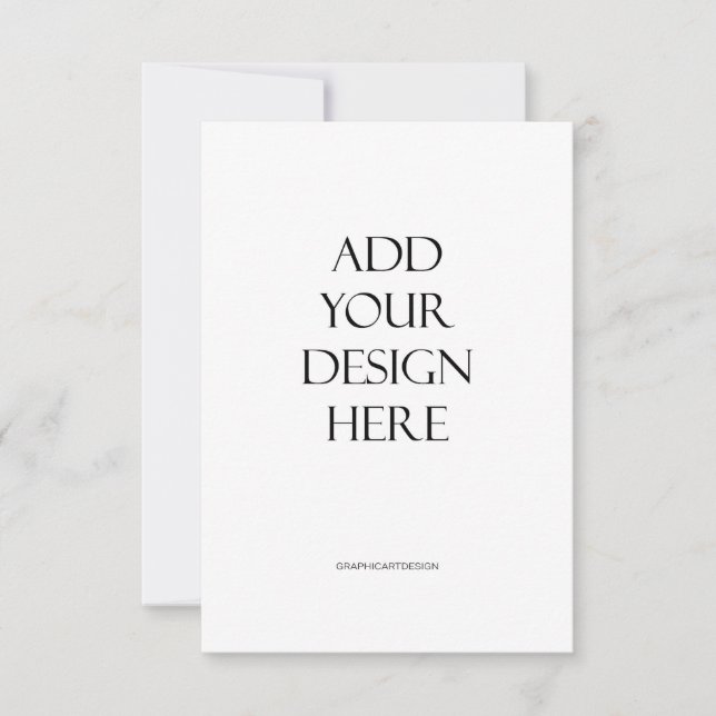 Impresión vertical de tarjeta de 3.5"x5" Carga tu  (Anverso)