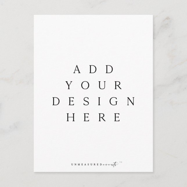 Impresión vertical de tarjetas postales de 5,5 x 4 (Anverso)