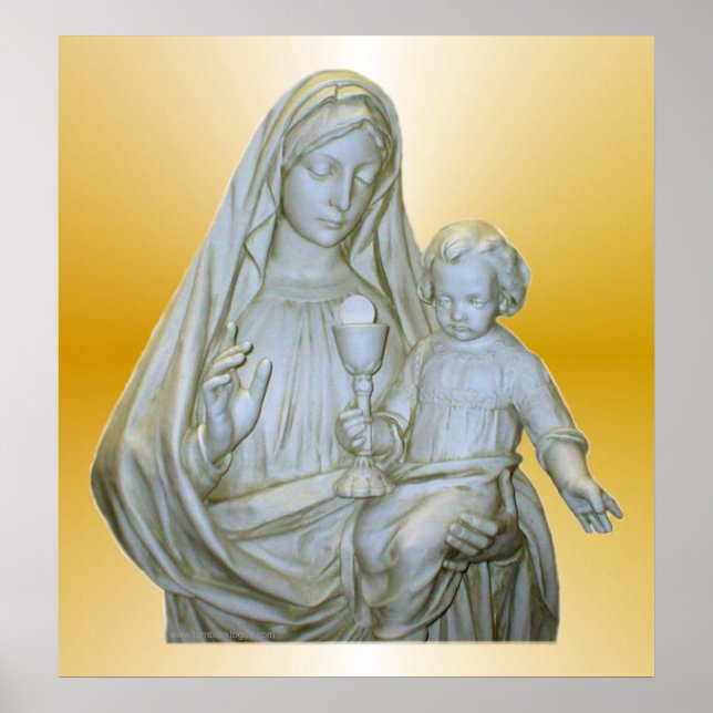 Impresión Virgin Mary (Frente)