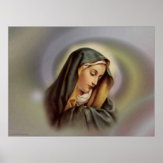 Impresión Virgin Mary 2 (Frente)