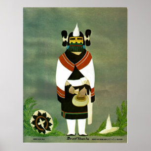 Impresión "virginal" del kachina