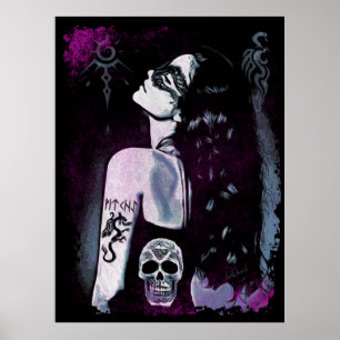 Impresión WITCHY, papel Poster de valor (mate)