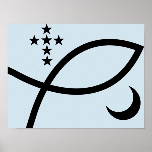 Impresión Yemaya Veve (Frente)