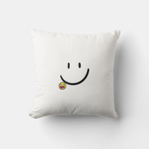 Impresionante almohada feliz de Emoji Brilla tu