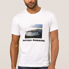 Impresionante Antigua Foto/ Cita camiseta masculin