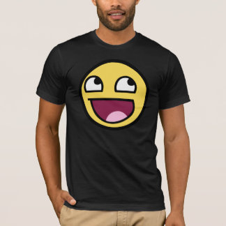Impresionante camiseta cara