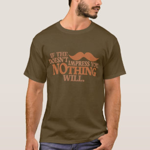 Impresionante camiseta de bigote - elegir estilo, 