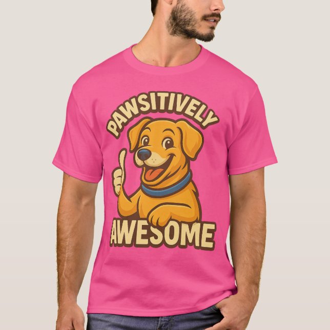 Impresionante camiseta de Perro Perro Tradicional  (Anverso)