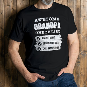 Impresionante camiseta graciosa del abuelo persona
