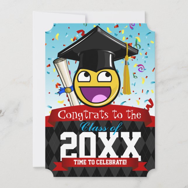 Impresionante cara a nuestras invitaciones favorit (Anverso)