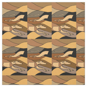 Impresionante Carreras Greyhound Dog Resumen tela 