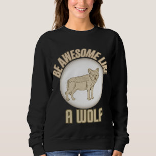 Impresionante como mi sudadera vintage de lobo 