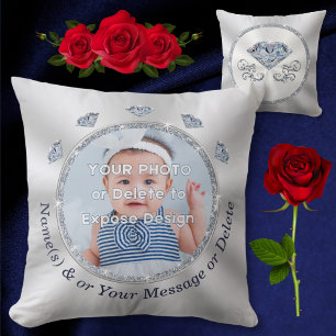 Impresionante, Diamante, Almohada Personalizada co
