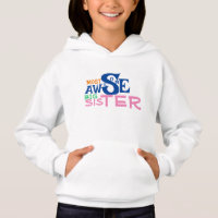 Impresionante hoodie de pullover de Chica grande