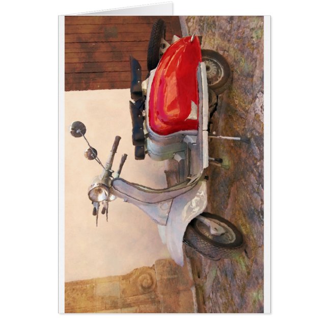 Impresionante Lambretta Scooter (Frente)