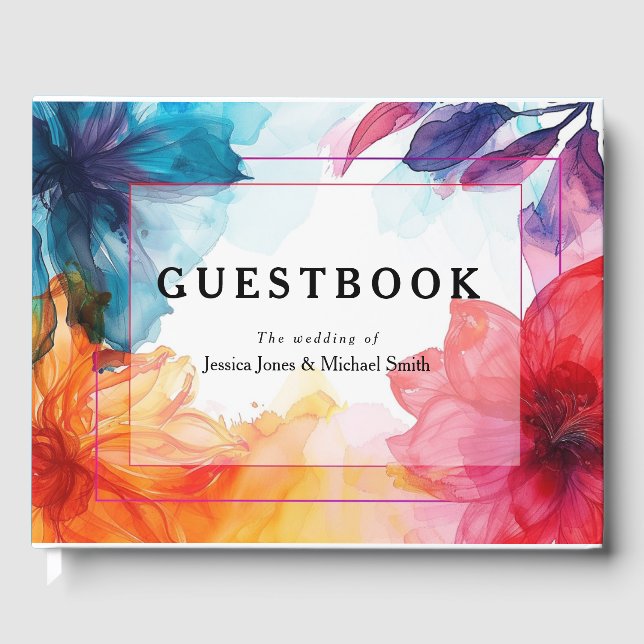 Impresionante libro de visitas Anemone Dreamscape  (Anverso)