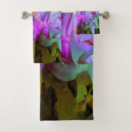 Impresionante Magenta y Cactus Verde Lime Dahlia