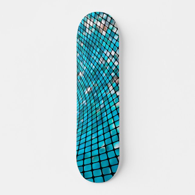 Impresionante Mosaico 1 Skateboard (Anverso )