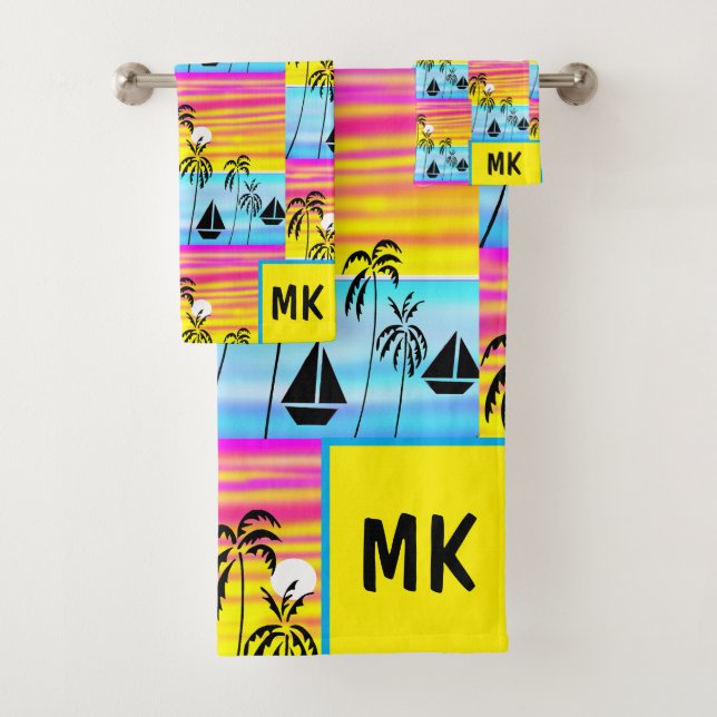 Impresionante navegación tropical por atardecer (In situ)