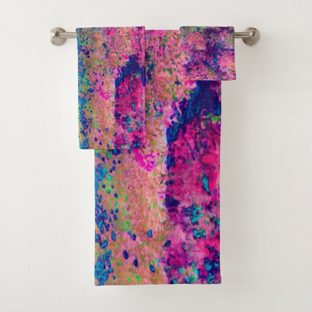 Impresionante paisaje morado y rosa caliente (In situ)