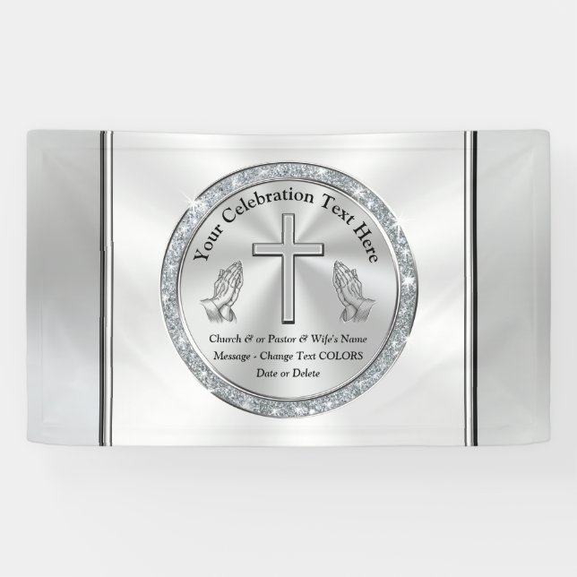 Impresionante pancarta de iglesia, cualquier ocasi (Horizontal)