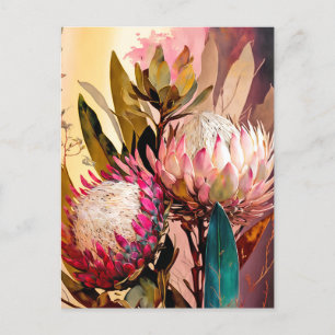 Impresionante postal de diseño flotante