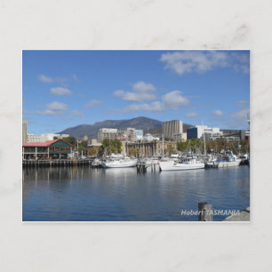 Impresionante postal de Hobart, Tasmania