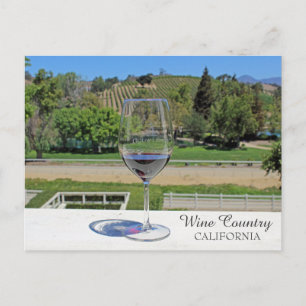 ¡Impresionante Postal De País Vino!