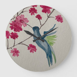 impresionante reloj de colibrí