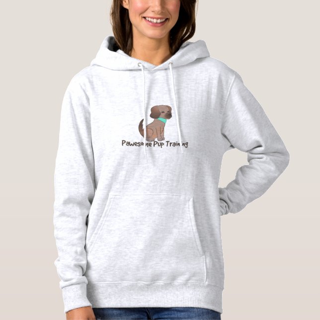 Impresionante sudadera femenina de cachorro (Anverso)