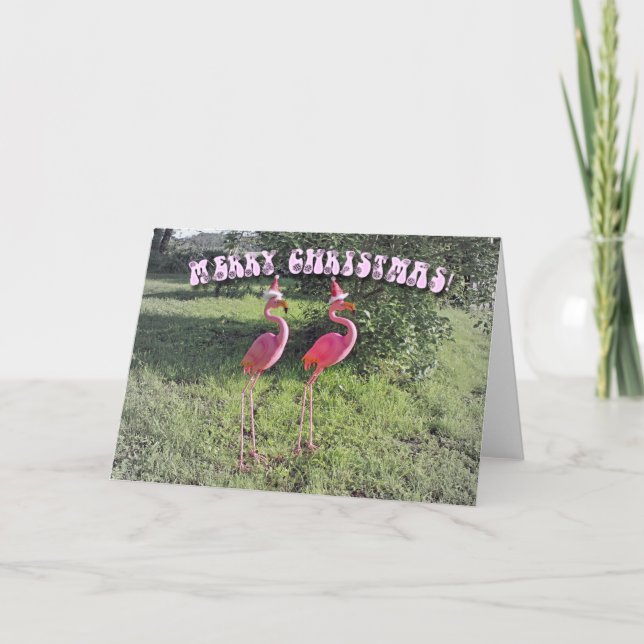 Impresionante tarjeta de saludo para Navidades Fla (Anverso)