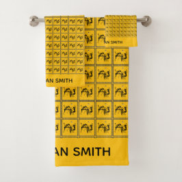 Impresionante y divertida toalla de baile de luna