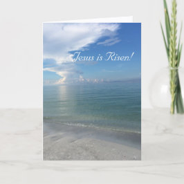 Impresionante y simple, tarjeta de Pascua