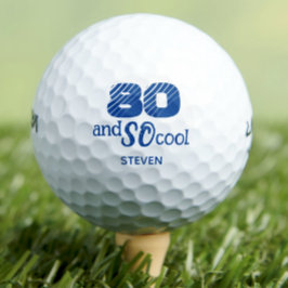 Impresionantes bolas de golf de 80 años fiesta