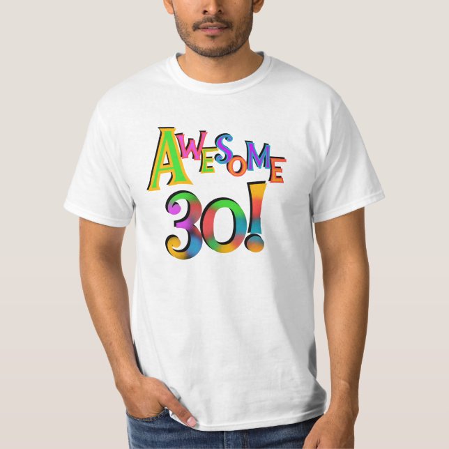Impresionantes camisetas de cumpleaños y regalos (Anverso)