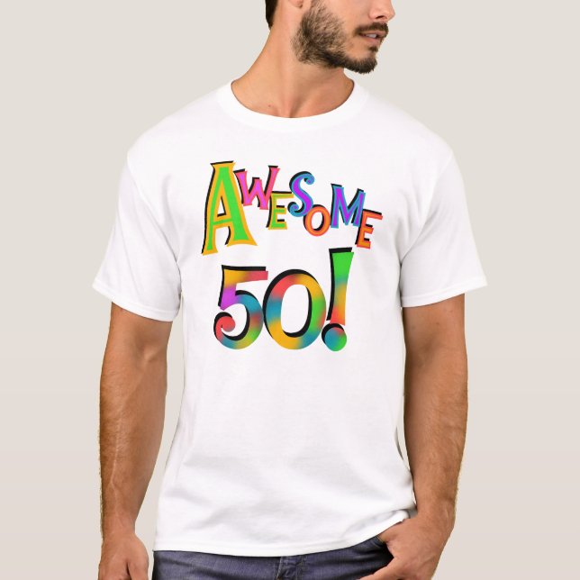 Impresionantes camisetas de cumpleaños y regalos (Anverso)