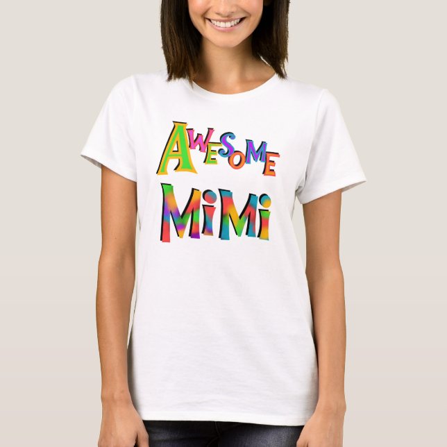 Impresionantes camisetas y regalos Mimi (Anverso)