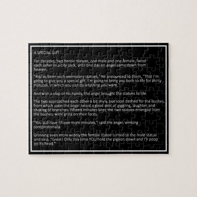 Impresionantes Chistes rompecabezas de color perso (Horizontal)