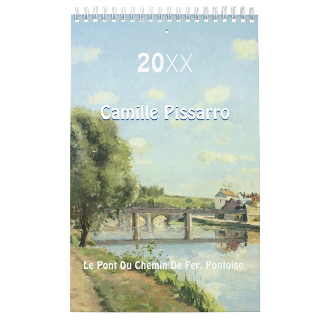 Impresionantes del calendario Camille Pissarro (Tapa)