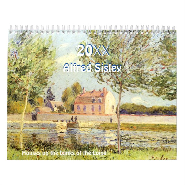Impresionantes del Calendario de Alfred Sisley (Tapa)
