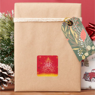 Impresionantes Pegatinas de Pkg de Árbol de Navida