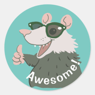 Impresionantes Pegatinas de Possum