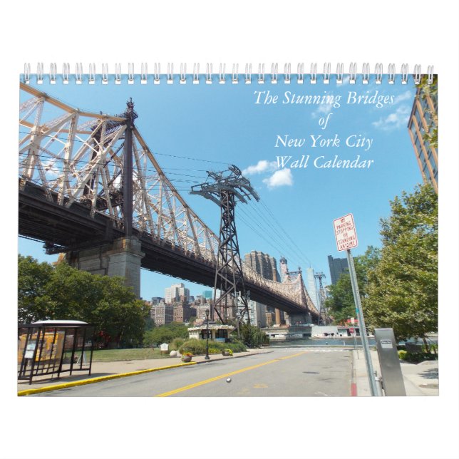 Impresionantes puentes del calendario de pared de  (Tapa)