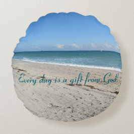 Impresionantes vistas al océano, Cojín decorativo