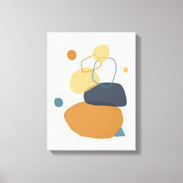 Impresiones abstractas de arte simple original
