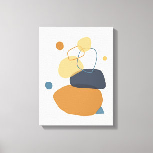 Impresiones abstractas de arte simple original