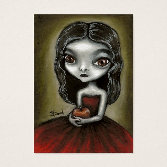 Impresiones ACEO de chica de vampiros (Frente)