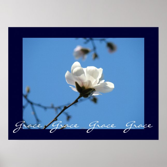 Impresiones de arte de Grace Grace Grace Flor de M (Frente)
